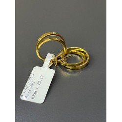 Cartier 22 Ayar Küpe